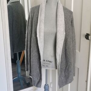 Abercrombie & Fitch Open Grey Cozycore Cardigan. Size Medium